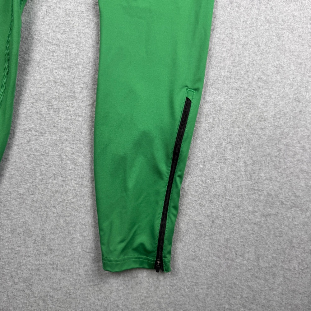 Nike Compression Tights Mens Medium Green NSU Norfolk State Ankle Zip Leggings - Picture 5 of 9